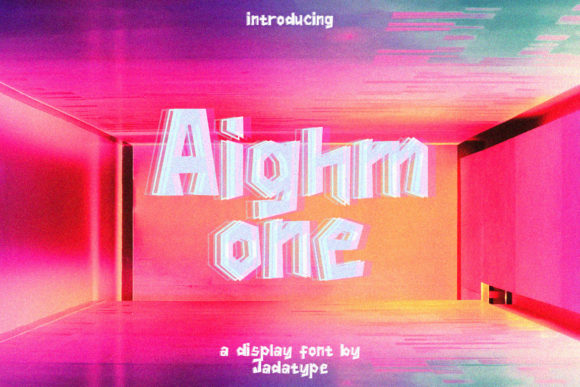 Aighmone Display Font for Editorial Impact