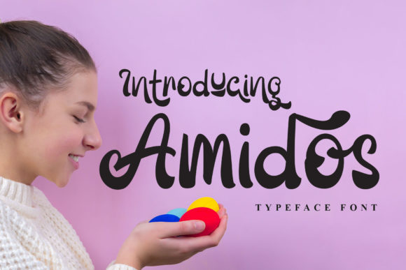 Amidos Display Font for Handmade Creatives