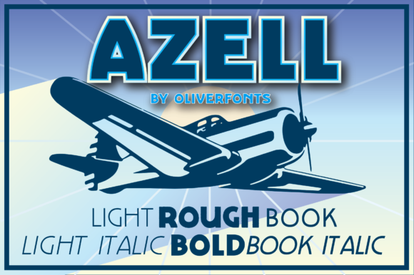 Azell Font: Bold Display Typeface for Standout Digital Branding