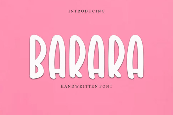 Barara Display Font for Clear, Memorable Campaign Visuals