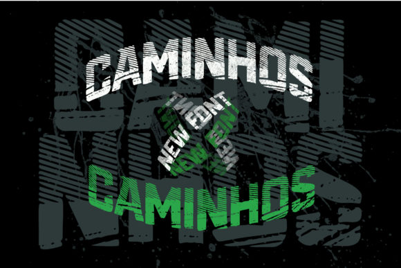 Caminhos Display Font for Bold Campaign Headlines