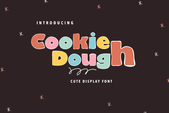 Cookie Dough Font: A Playful Display Typeface for Kids’ Content