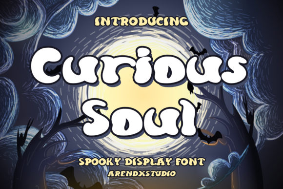 Curious Soul Font for Spooky & Whimsical Branding