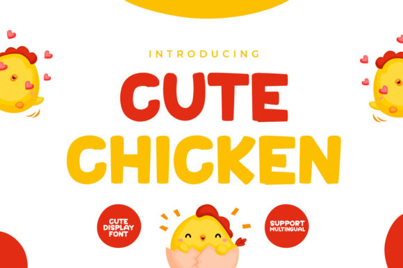 Cute Chicken Font for Playful, Authentic Branding