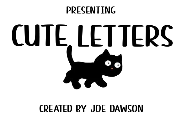Cute Letters: A Playful Display Font That Delivers Personality