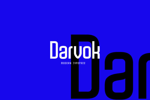 Darvok: A Modern Display Font for Scroll-Stopping Brand Content