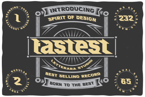 Fastest Font for Bold, Robotic Branding