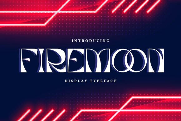 Firemoon Display Font for Modern Brand Identity