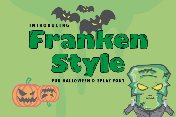 Franken Style Font for Playful, Authentic Branding