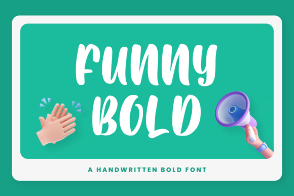 Funny Bold Font: A Fun, Relaxed Display Typeface for Scroll-Stopping Content