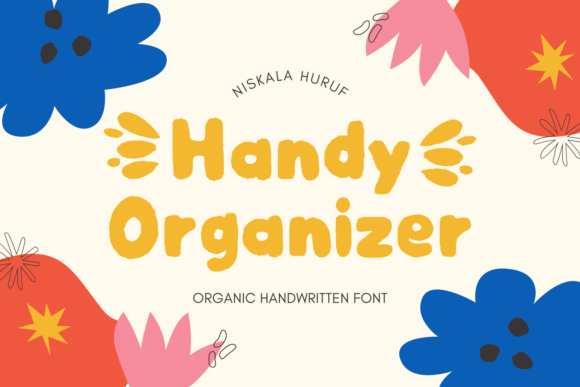 Handy Organizer Font for Standout Campaign Graphics