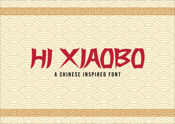 Hi Xiaobo: A Chinese-Inspired Display Font That Elevates Food Menus and Print Design