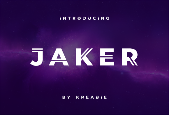 Jaker: A Bold Display Font for Small Business Branding