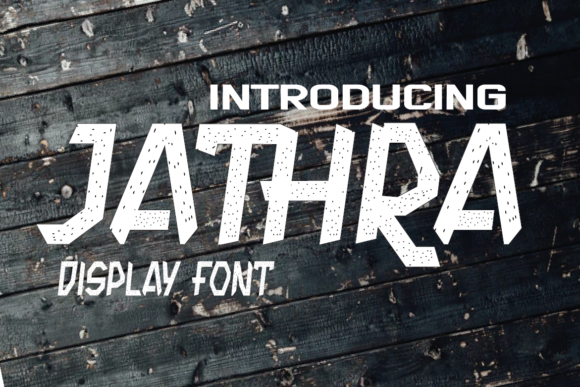 Jathra Display Font for Bold Brand Identity