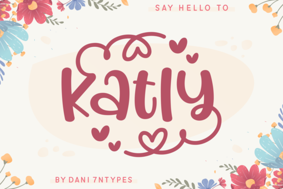 Katly Display Font for Friendly, Out-of-This-World Branding