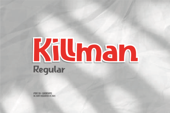 Killman Display Font for Handmade Brands