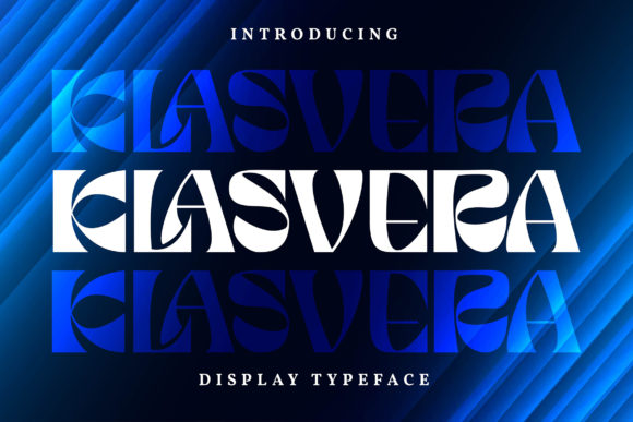 Klasvera Display Font for Handmade Creators