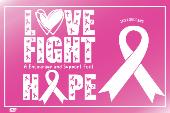 Love Fight Hope Font for Bold, Supportive Campaigns