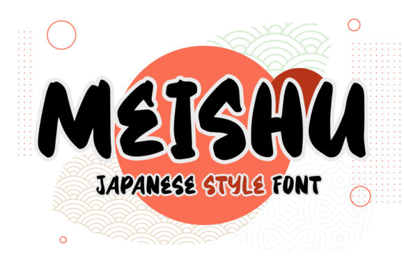 Meishu: Bold Japanese Display Font for Standout Campaigns