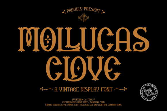 Mollucas Clove Display Font for Bold Digital Branding