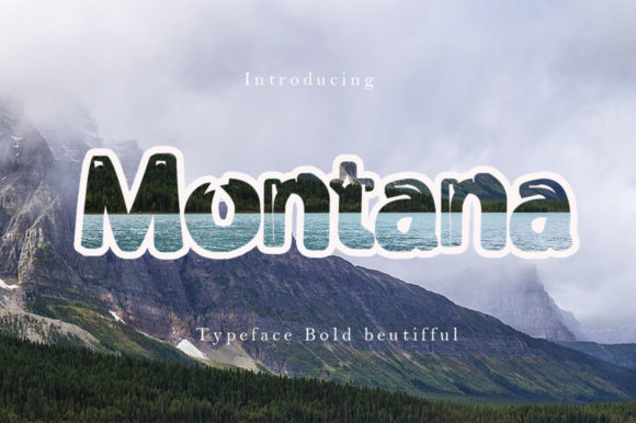 Montana Display Font for Editorial Impact