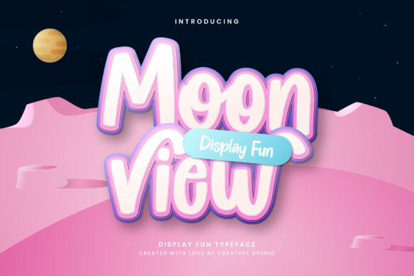 Moon View Font for Friendly, Memorable Branding