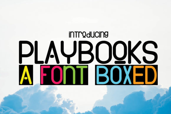 PlayBooks Display Font for Small Business Branding