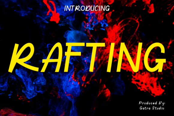 Rafting: A Fun and Adaptable Display Font for Editorial Design