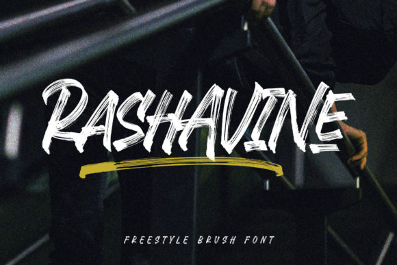 Rashavine Display Font for Trendy Branding Projects