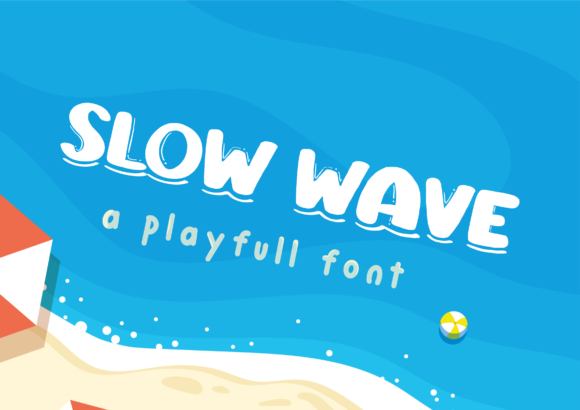 Slow Wave: A Playful Display Font for Real Projects