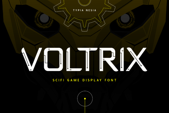 Voltrix: A Bold Robotic Display Font for Scroll-Stopping Marketing