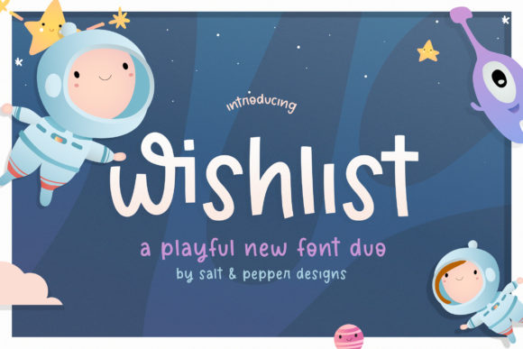 Wishlist Font: Playful Display Fonts for Small Business Branding